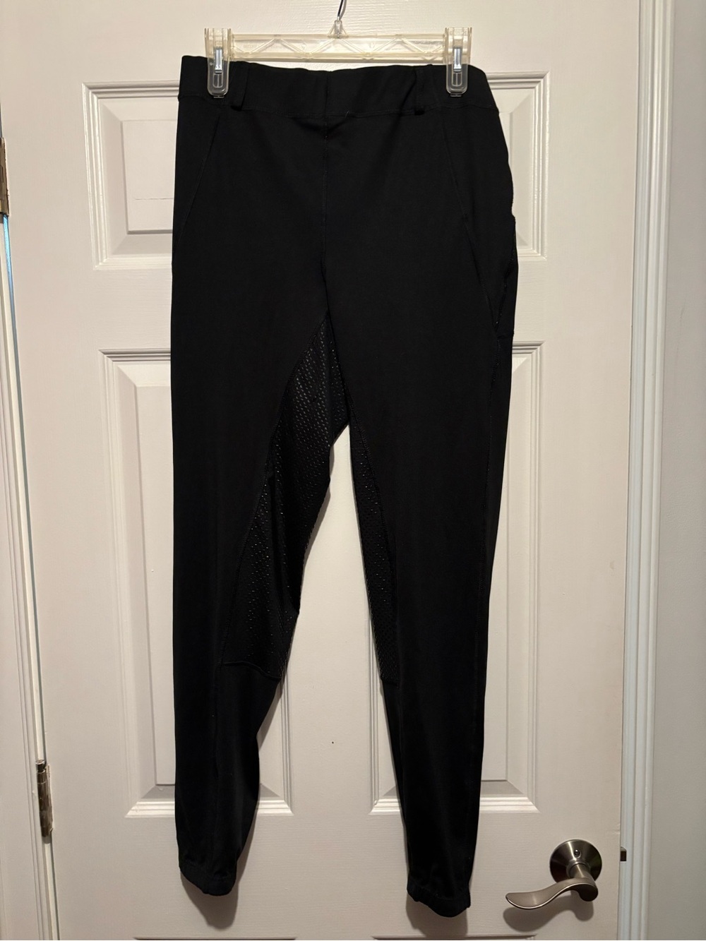 Plum Tack plus size Black Women's full seat riding pants